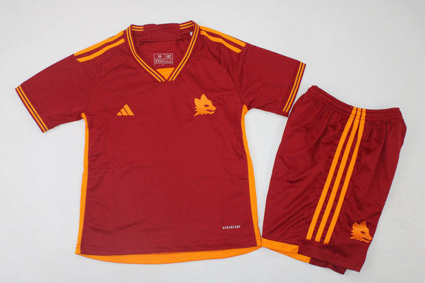 Roma Home 23/24 Kids Kit (includes shorts)