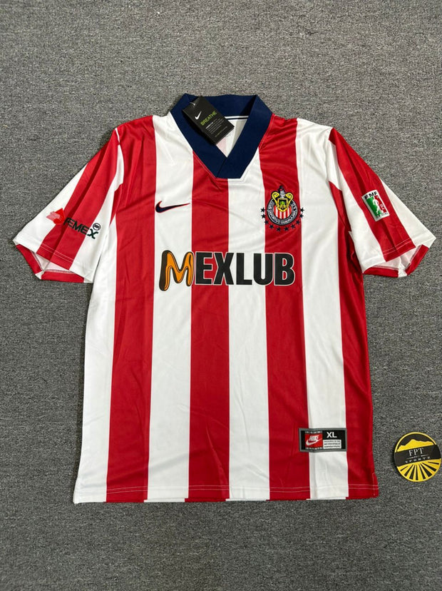 Chivas de Guadalajara 1997 Home Retro Club Jersey