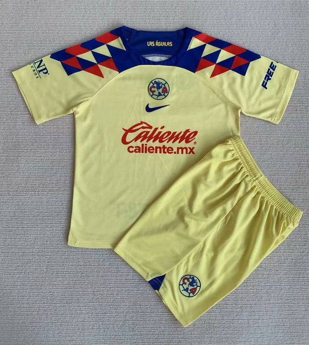 Club America Home 23/24 Kids Kit (includes shorts)