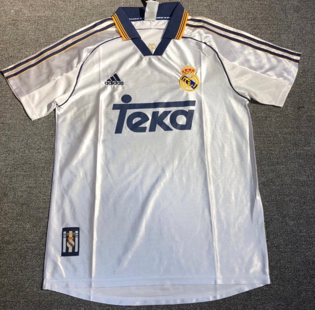 R. Madrid 98/00 Home Retro Club Jersey