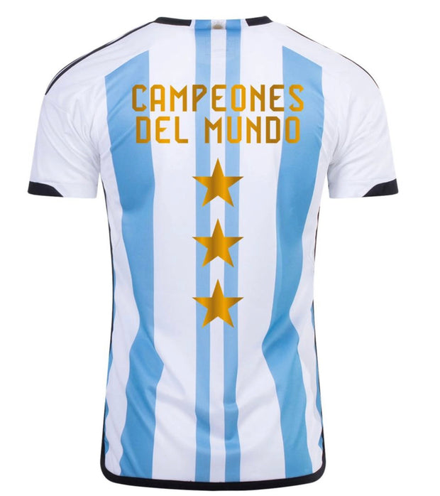 Argentina Home Campeones del Mundo Edition Standard Issue Kit