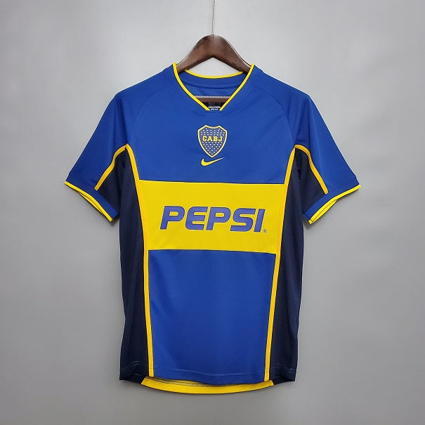 Boca Juniors 02/03 Home Retro Club Jersey