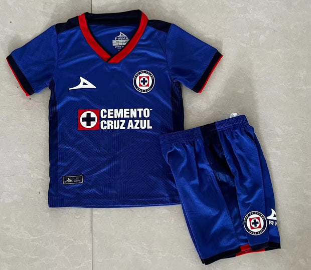 Cruz Azul Home 23/24 Kids Kit (includes shorts)